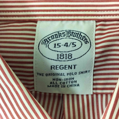 ブルックスブラザーズ BROOKS BROTHERS 1818 REGENT ストライプレギュラーカラーL/S シャツ メンズ 15-4/5