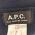アーペーセー A.P.C. ロゴ刺繍 ウール マフラー メンズ
