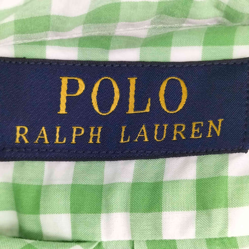 ポロラルフローレン POLO RALPH LAUREN スモールポニー刺繍 L/S ギンガムチェック シャツ レディース JPN:S