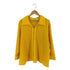 SELENE ロシア製 チュール ボーダー ジップアップ シャツ メンズ 3XL