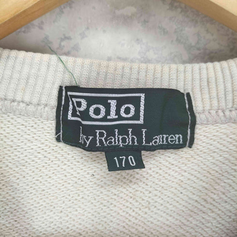 ポロバイラルフローレン Polo by RALPH LAUREN ポニー刺繍 ラグラン スウェット レディース 170