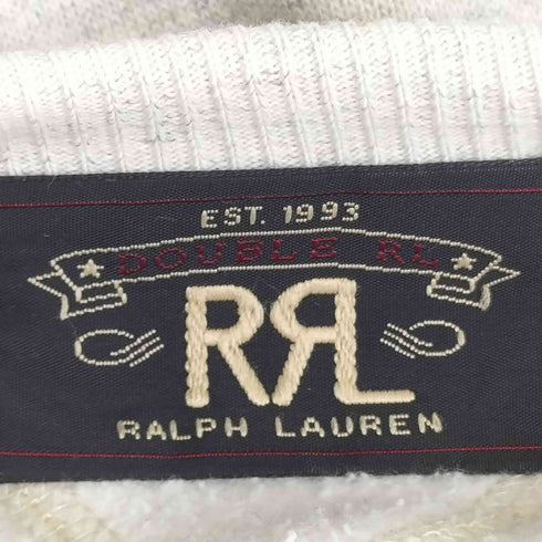 ダブルアールエルラルフローレン RRL RALPH LAUREN ロゴプリント 両V スウェット メンズ JPN:XS