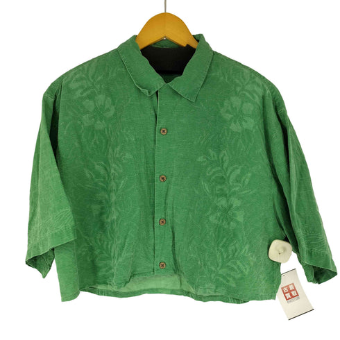 トミーバハマ Tommy Bahama S/S 総柄 開襟シャツ レディース JPN:M