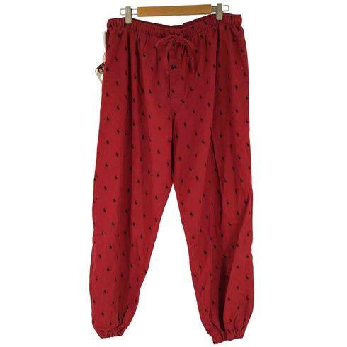 ポロラルフローレン POLO RALPH LAUREN スモールポニー総ロゴ SLEEPWEAR パンツ メンズ JPN:L