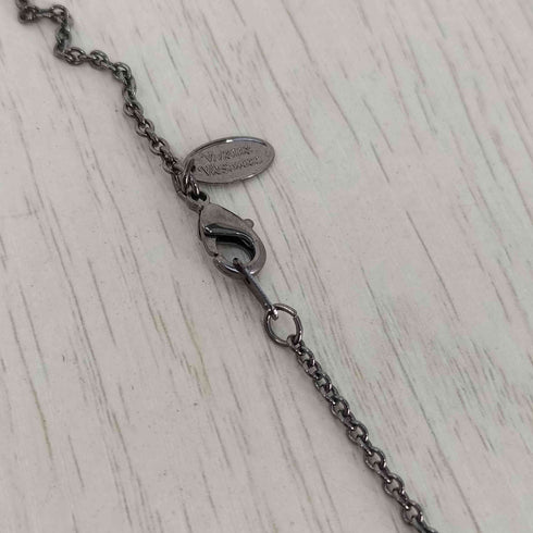 ヴィヴィアンウエストウッド Vivienne Westwood ボウアンドアシメティックハートペンダント レディース