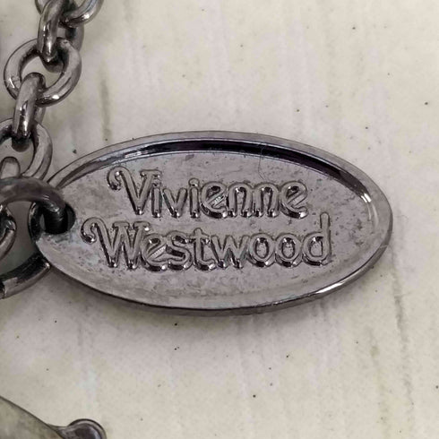 ヴィヴィアンウエストウッド Vivienne Westwood ボウアンドアシメティックハートペンダント レディース