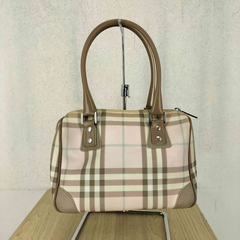 バーバリー BURBERRY チェック柄ミニボストンバッグ レディース