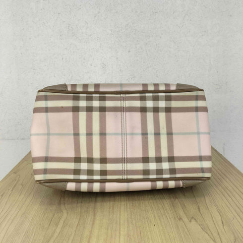 バーバリー BURBERRY チェック柄ミニボストンバッグ レディース