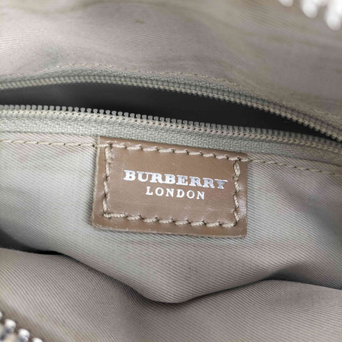 バーバリー BURBERRY チェック柄ミニボストンバッグ レディース
