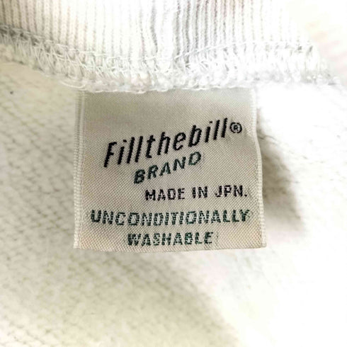 フィルザビル FILL THE BILL タートルネックギャザースリーブスウェット メンズ JPN:1