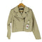 ザラ ZARA フェイクレザー ダブルライダースジャケット レディース import:L