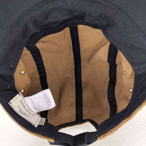 メゾンキツネ MAISON KITSUNE Corduroy Parisien Baseball Cap メンズ