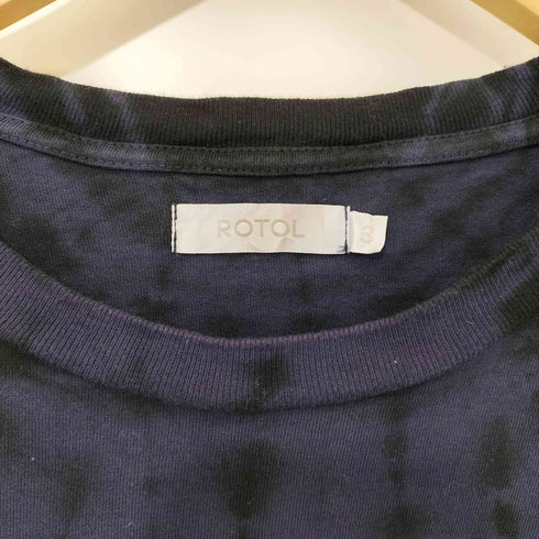 ロトル ROTOL BIG TWIST TEE MAD DYE タイダイ L/S Tシャツ メンズ JPN:3
