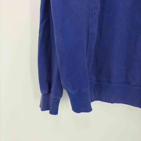 チャオパニック Ciaopanic RePRODUCTION LABEL フロッキープリント ロゴ オーバースウェット メンズ FREE