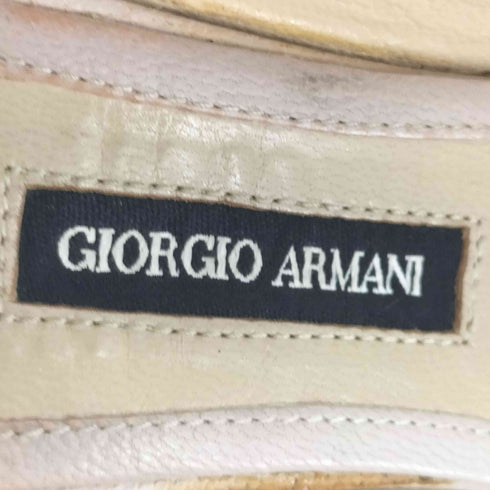 ジョルジオアルマーニ Giorgio Armani イタリア製 ヒールパンプス レディース 35
