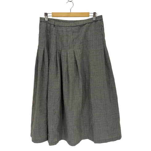 ペンドルトン PENDLETON USA製 ウールプリーツチェックスカート レディース 16