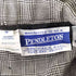 ペンドルトン PENDLETON USA製 ウールプリーツチェックスカート レディース 16