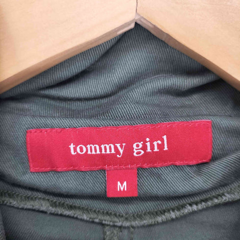 トミー TOMMY girl Y2K 星刺繍 ミリタリージャケット レディース JPN:M