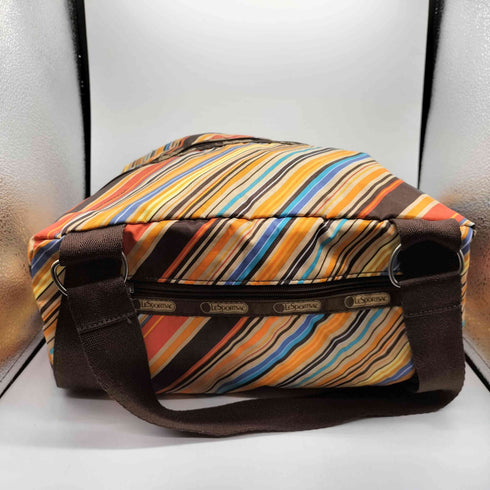 レスポートサック LeSportsac レジメンタル ストライプ ハンドバッグ ボストン バッグ レディース