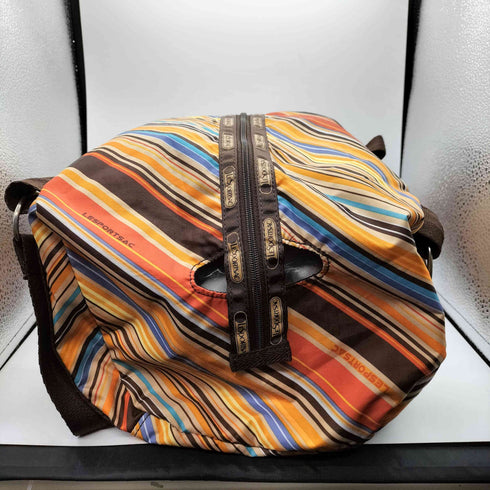 レスポートサック LeSportsac レジメンタル ストライプ ハンドバッグ ボストン バッグ レディース