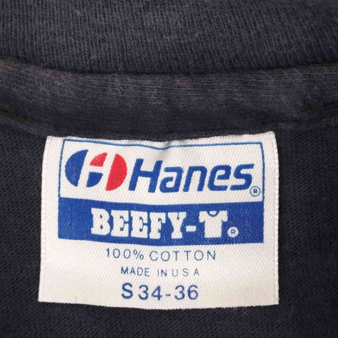 ヘインズ Hanes シングルステッチ クルーネックTシャツ メンズ import:S