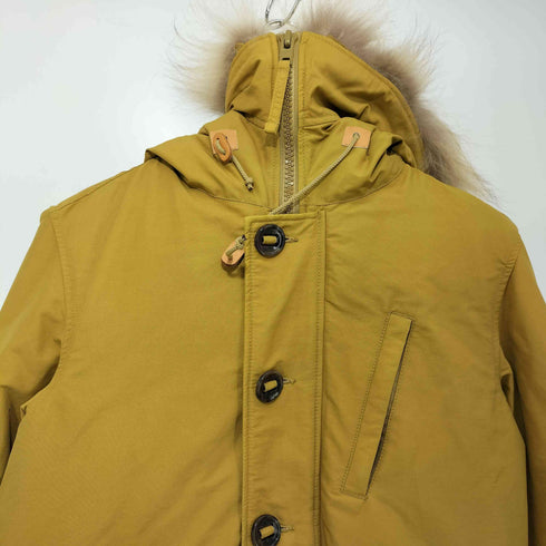 MARK STORE N-3B ラクーンファー ダウンジャケット メンズ