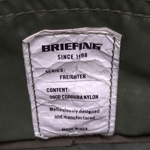 ブリーフィング BRIEFING FREIGHTER 500D CORDURA NYLON ボディバッグ メンズ
