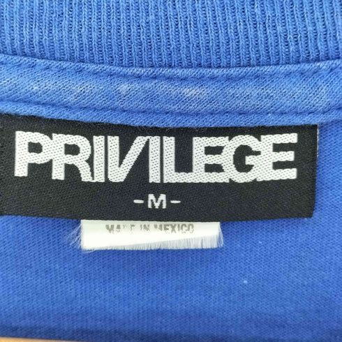 プリビレッジ PRIVILEGE NEW YORK プリント クルーネック Tシャツ メンズ JPN:M