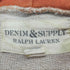 デニムアンドサプライラルフローレン DENIM&SUPPLY RALPH LAUREN 星条旗刺繍ネイティブ柄プルオーバーパーカー メンズ XS