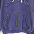 SPECIAL GUEST K.K スタッズ付フロント刺繍ジップパーカー street メンズ M