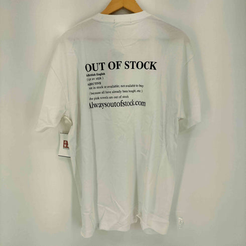 オールウェイズアウトオブストック ALWAYS OUT OF STOCK DEFINITION SS TEE メンズ JPN:L
