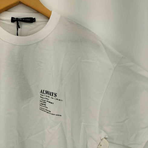 オールウェイズアウトオブストック ALWAYS OUT OF STOCK DEFINITION SS TEE メンズ JPN:L