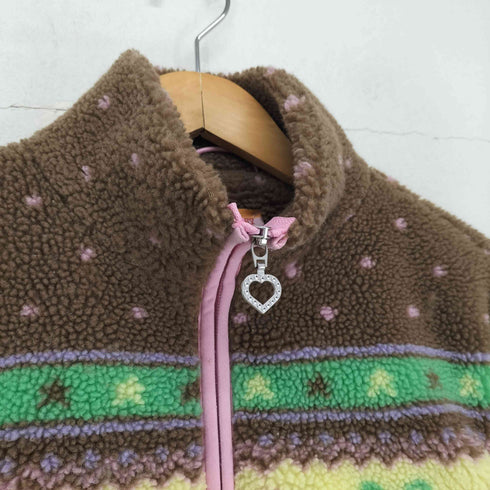 STRAWBERRY WESTERN Choco Sherpa Jacket street レディース XS