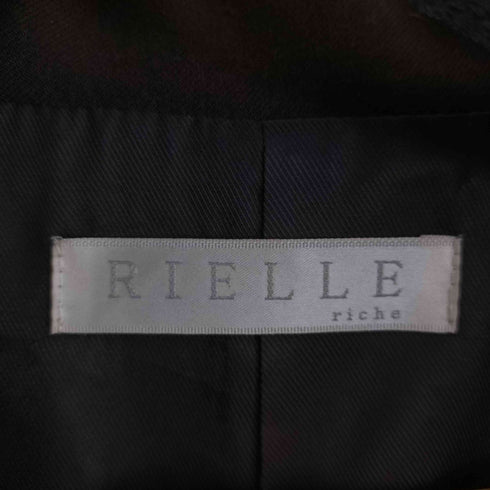 リエルリシェ RIELLE RICHE ダブルボタンテーラードジャケット レディース