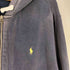 ポロバイラルフローレン Polo by RALPH LAUREN 90S ポニー刺繍 フードサーマル コットンポリ ジップアップ パーカー メンズ import:XL