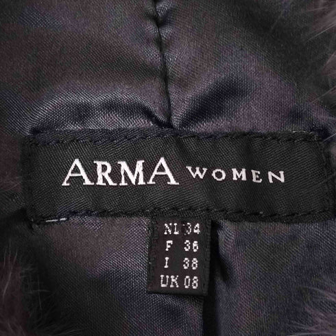 ARMA ラビットファーベスト レディース 34