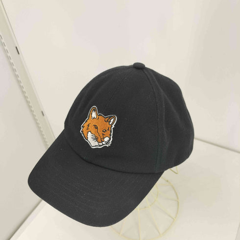 メゾンキツネ MAISON KITSUNE フォックス ヘッド キャップ メンズ ONE SIZE