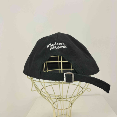 メゾンキツネ MAISON KITSUNE フォックス ヘッド キャップ メンズ ONE SIZE