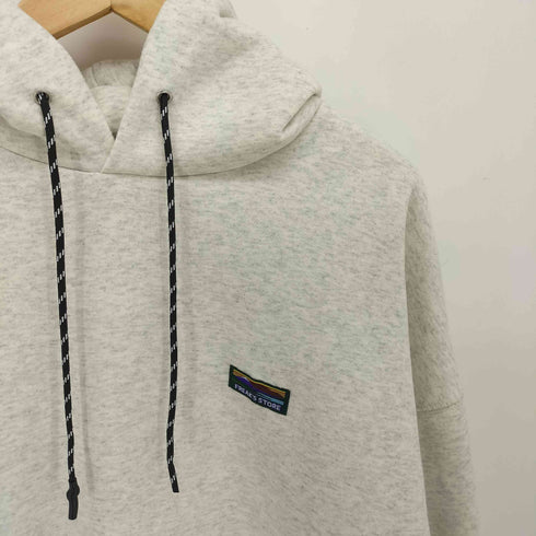 フリークスストア FREAKS STORE 25AW ビッグシルエット ワンポイントロゴ プルオーバーパーカー メンズ JPN:L