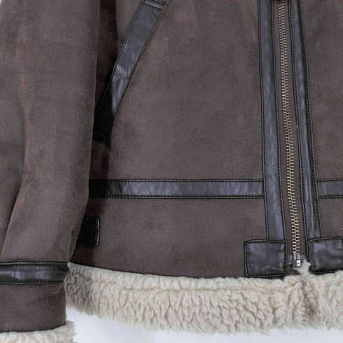 アルファインダストリーズ ALPHA INDUSTRIES B-3 FAKE MOUTON JACKET メンズ import:M