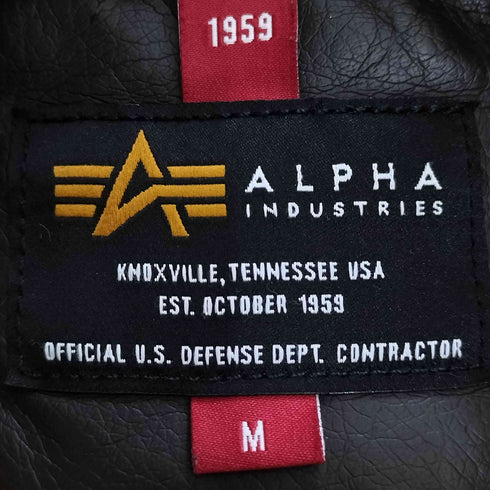 アルファインダストリーズ ALPHA INDUSTRIES B-3 FAKE MOUTON JACKET メンズ import:M