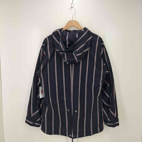 フレッドペリー FRED PERRY ストライプ フィッシュテール モッズコート 裏地フリース メンズ JPN:S