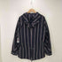 フレッドペリー FRED PERRY ストライプ フィッシュテール モッズコート 裏地フリース メンズ JPN:S
