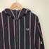 フレッドペリー FRED PERRY ストライプ フィッシュテール モッズコート 裏地フリース メンズ JPN:S