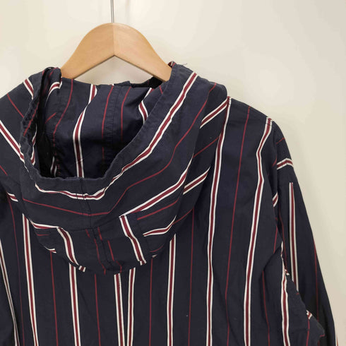 フレッドペリー FRED PERRY ストライプ フィッシュテール モッズコート 裏地フリース メンズ JPN:S