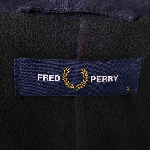 フレッドペリー FRED PERRY ストライプ フィッシュテール モッズコート 裏地フリース メンズ JPN:S