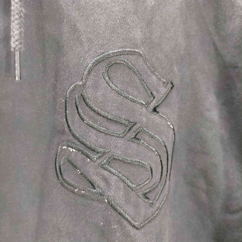 ステューシー Stussy INTERNATIONAL TRIBE Sロゴ 刺繍 コットン フーデット バーシティ ジャケット スタジャン メンズ import:XL