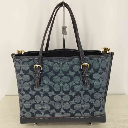 コーチ COACH モリー トート 25 シグネチャー シャンブレー レディース