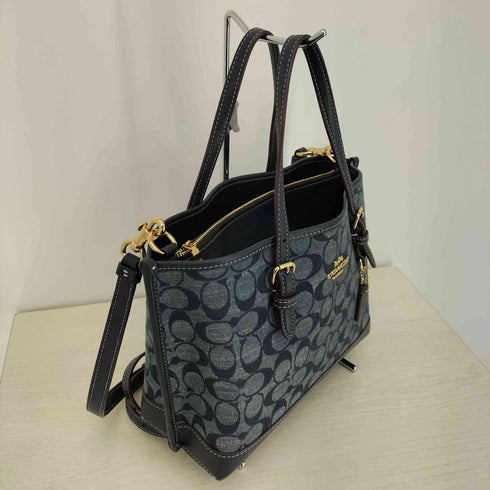 コーチ COACH モリー トート 25 シグネチャー シャンブレー レディース