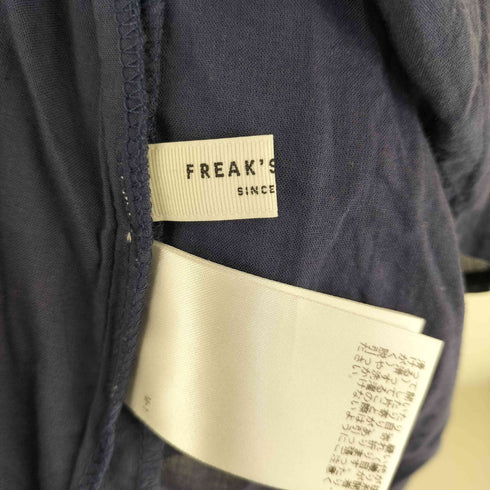フリークスストア FREAKS STORE インド ピンタック ギャザー ロングスリーブ ブラウス レディース F